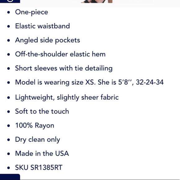 Black Splendid off the shoulder jumpsuit - Picture 4 of 7